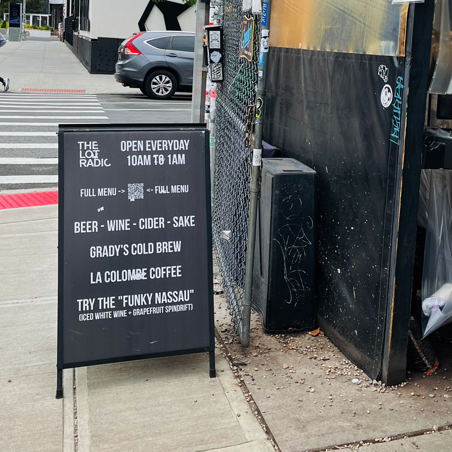 The lot radio coffee